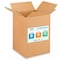 Idl Packaging 8 in x 8 in x 12 in Shipping Box, Kraft, Corrugate, Single Wall, 200#, 5 PK B-8812-5 - alternate 1